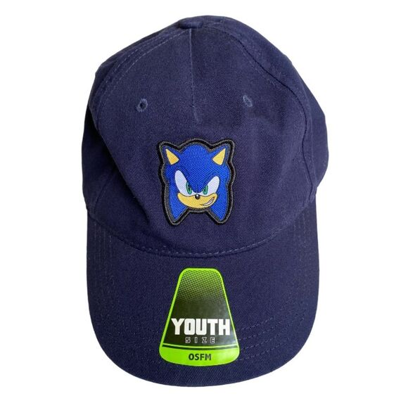 Other - Sonic The Hedgehog Blue Baseball Cap Kids Hat Adjustable Youth One Size